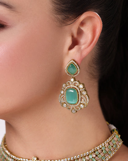 Mint Blush Elegance Necklace Set