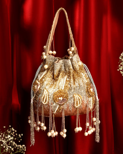 Velvet Bloom Handbag